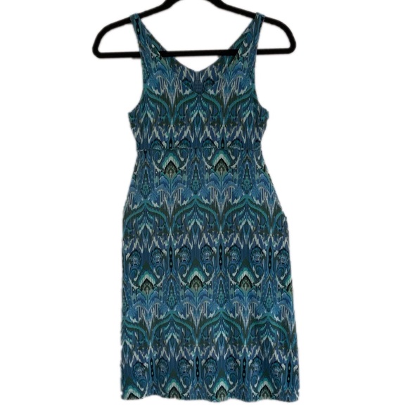 Athleta Dresses & Skirts - 3/$25 Athleta XXS Dress Blue V Neck Stretch Dress